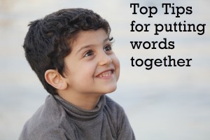 Top Tips for putting words together by Helen