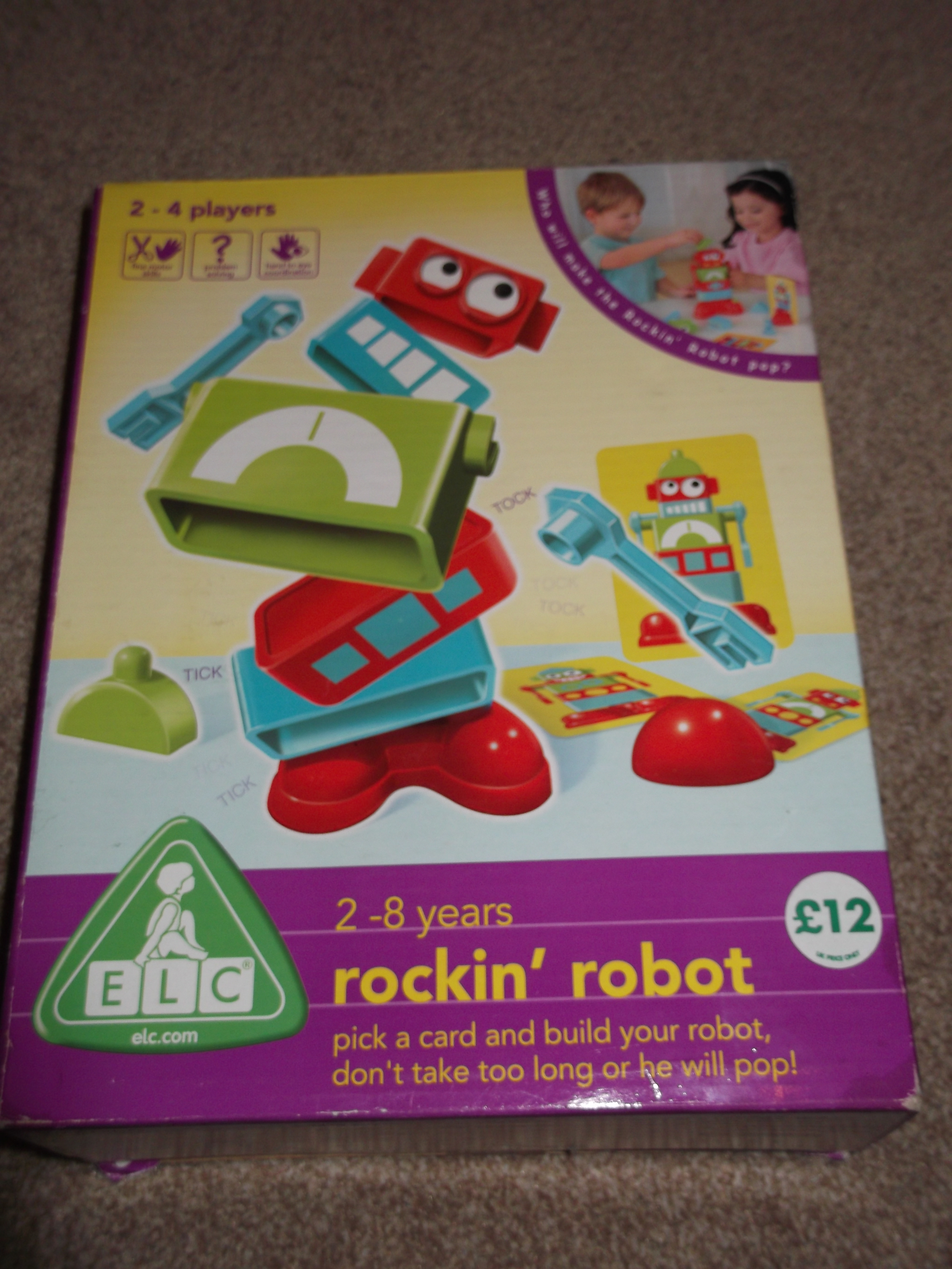 Rockin’ Robot game review by Helen