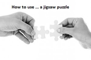 How to use a … jigsaw puzzle