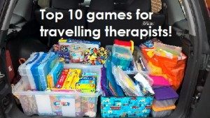 Top 10 games for a travelling therapist