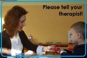 Please tell your therapist!!   by Elizabeth