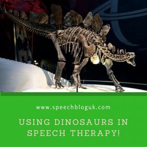 How to use Dinosaurs in Speech Therapy!