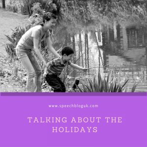 Talking about the holidays
