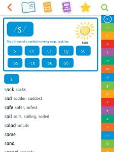 Phonics spelling dictionary – app review