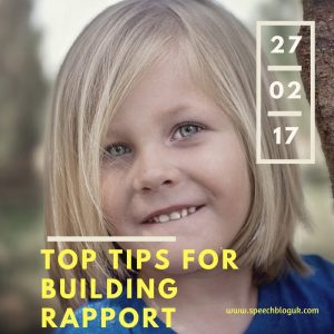 Top tips for building rapport with children