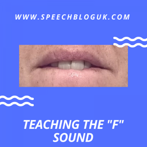 Teaching the “f” sound