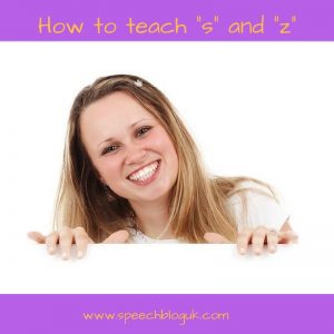 Teaching the “s” sound